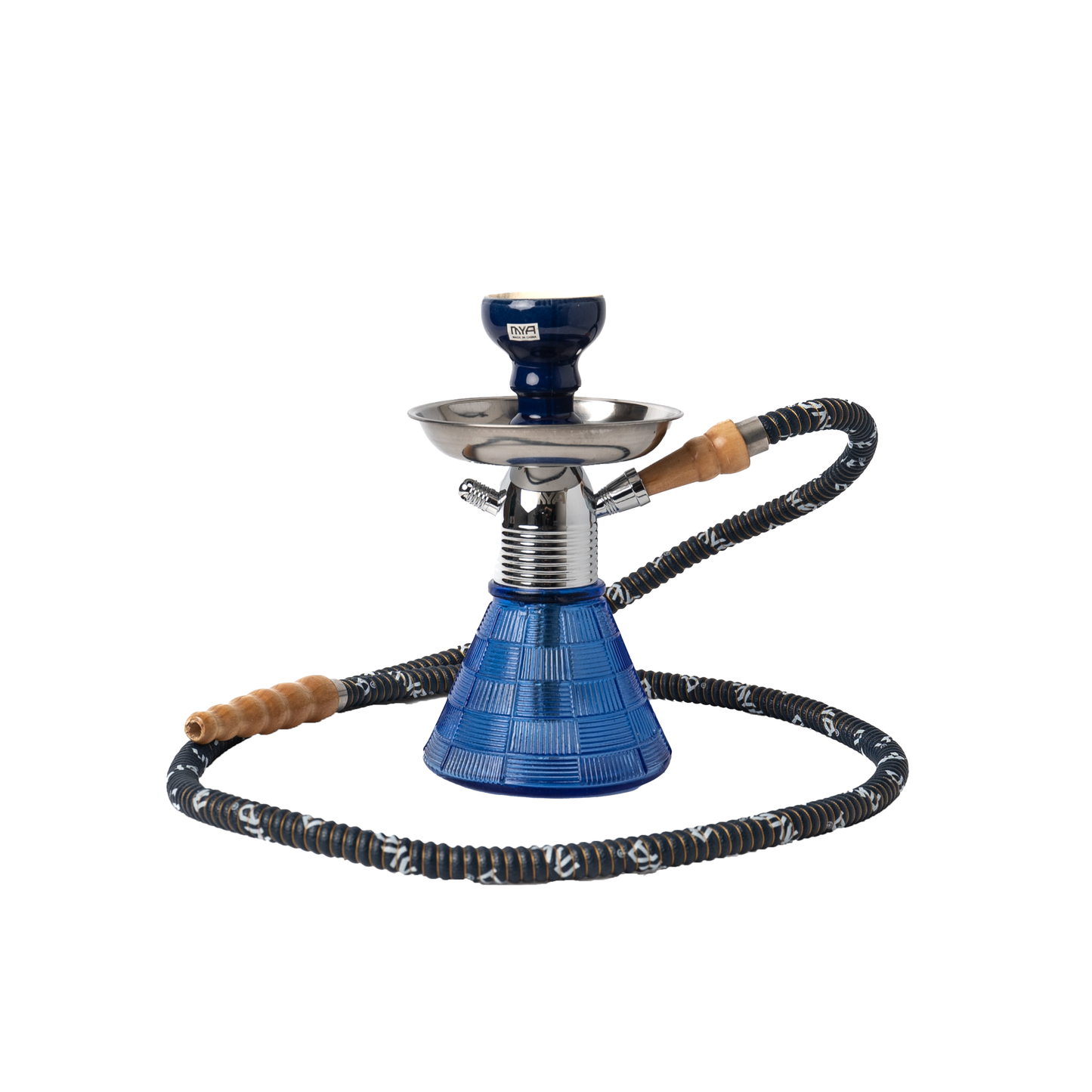 MYA खूबसूरत हुक्का - गहरा नीला
