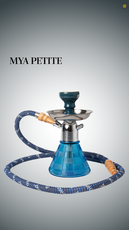 MYA खूबसूरत हुक्का - आसमानी नीला