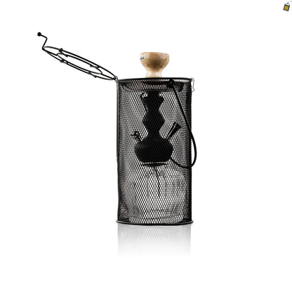 MYA Econo QT Hookah with Cage - Transparent