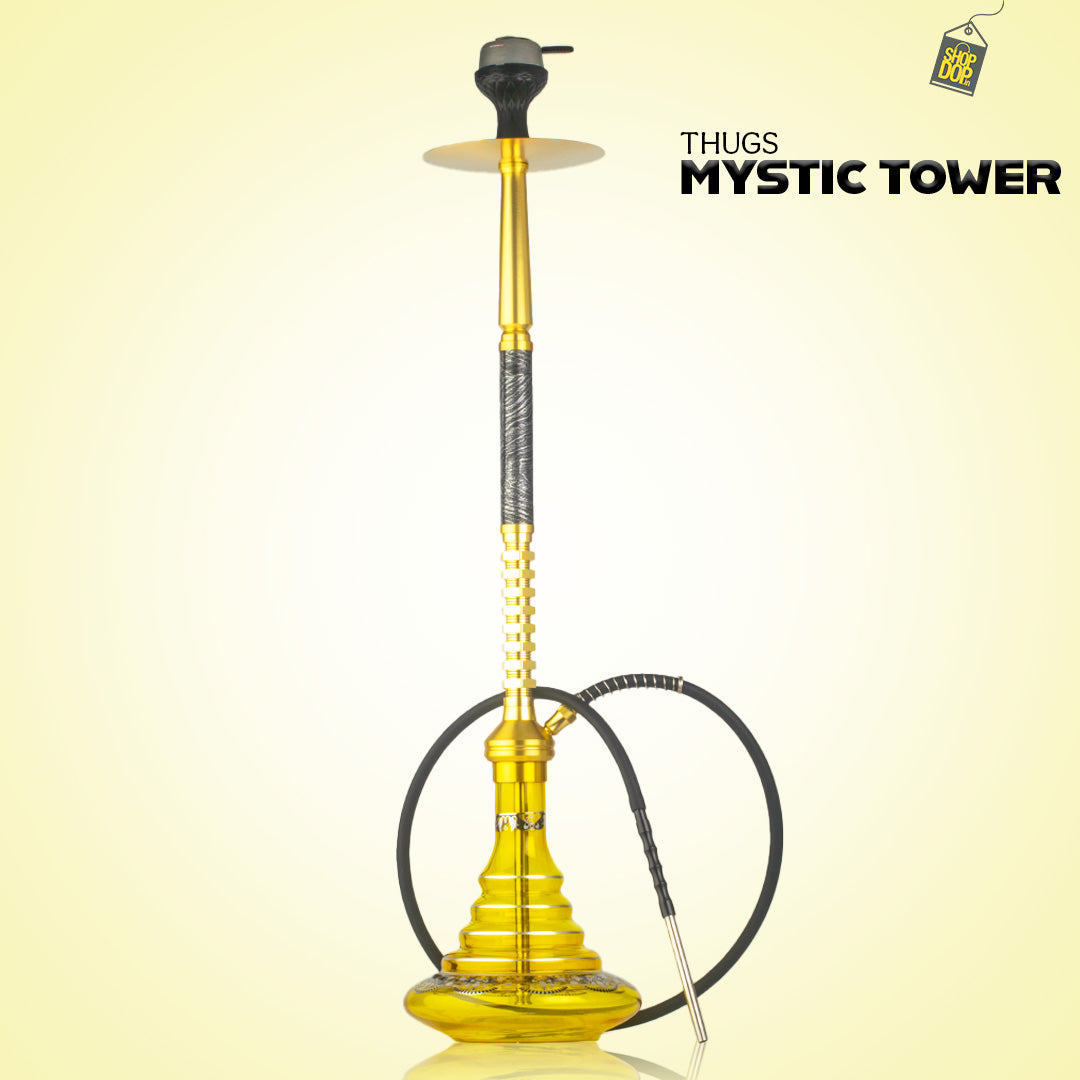 Mystic Tower X Function Hookah - Gold