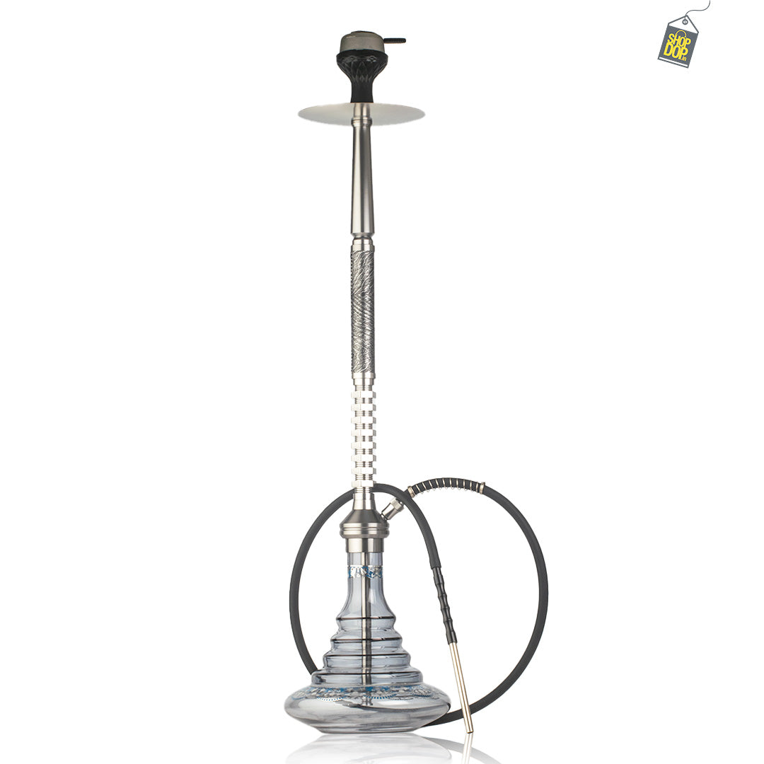 Mystic Tower X Function Hookah - Silver