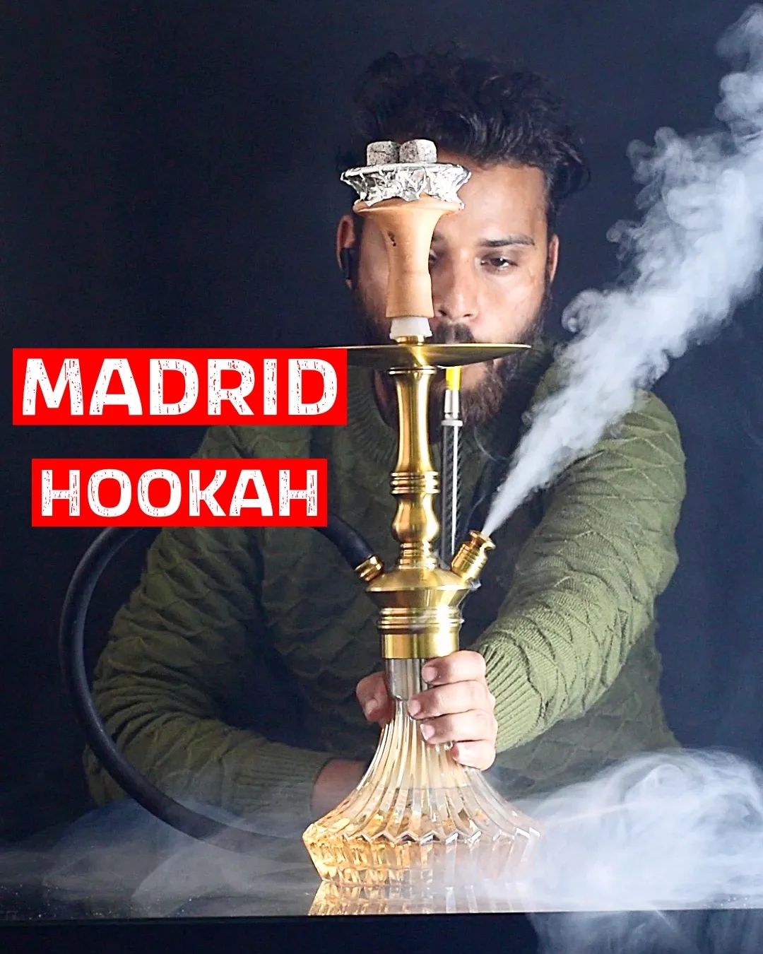 COCOYAYA Madrid Hookah - Bronze