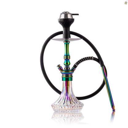 COCOYAYA Madrid Hookah - Rainbow (Transparent Base)