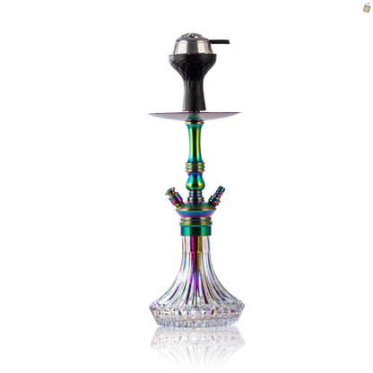 COCOYAYA Madrid Hookah - Rainbow (Transparent Base)