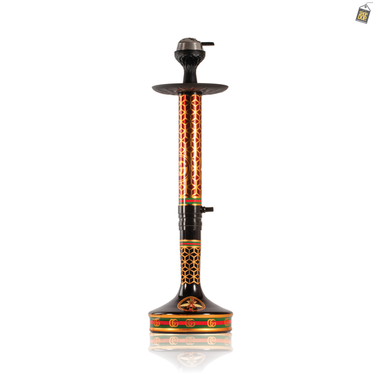 Mandala Hookah - Red