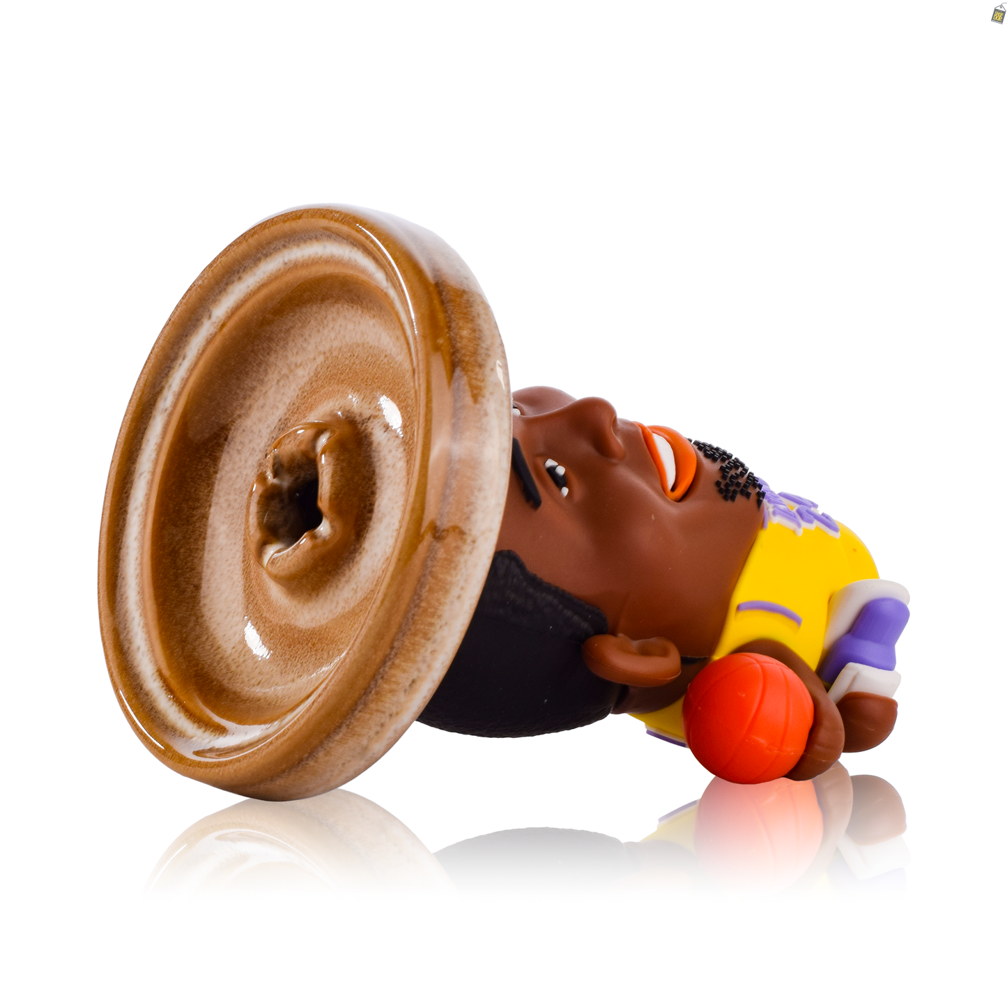 Money Kobe Ceramic Hookah Bowl - Brown