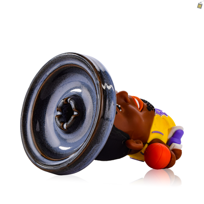 Money Kobe Ceramic Hookah Bowl - Blue