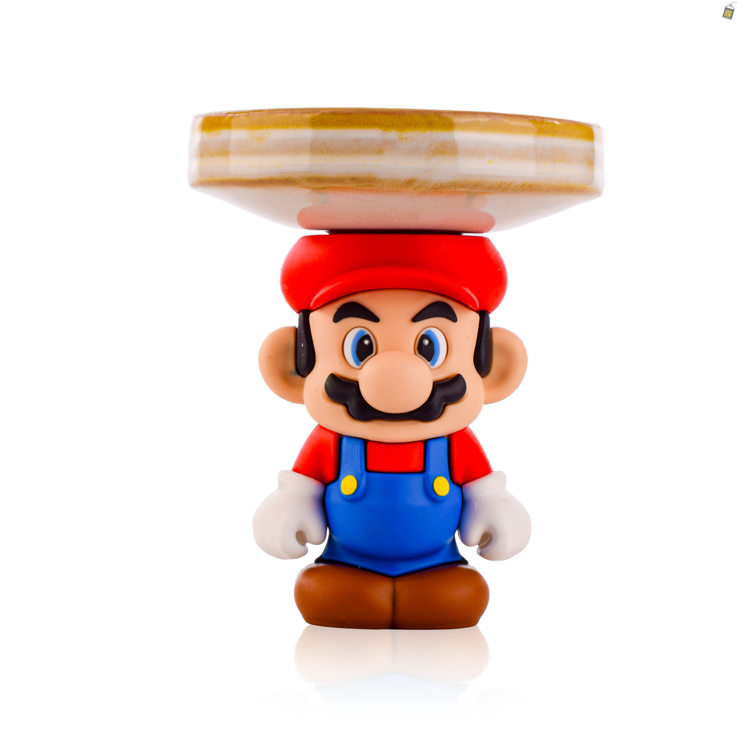 Mario Boss Ceramic Hookah Bowl - Light Brown