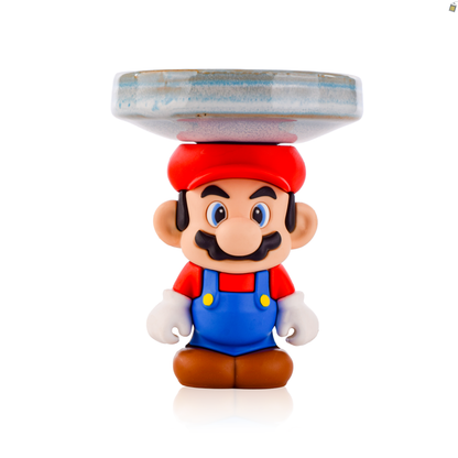 Mario Boss Ceramic Hookah Bowl - Sky Blue