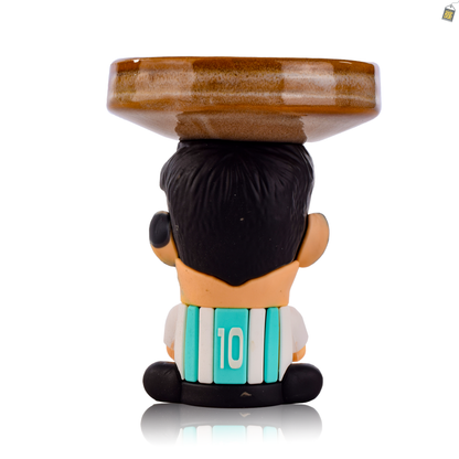 Massey Ceramic Hookah Bowl - Light Brown