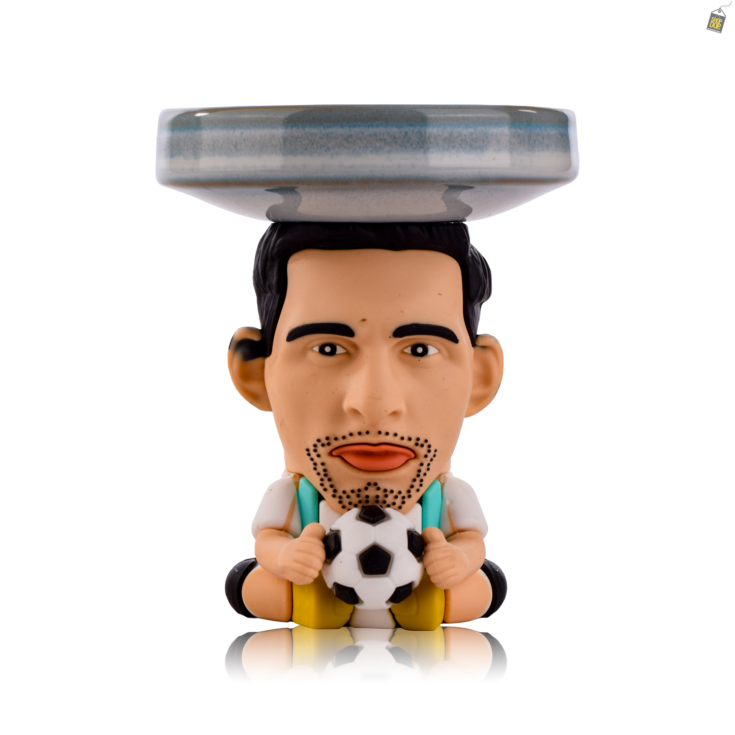 Massey Ceramic Hookah Bowl - Sky Blue