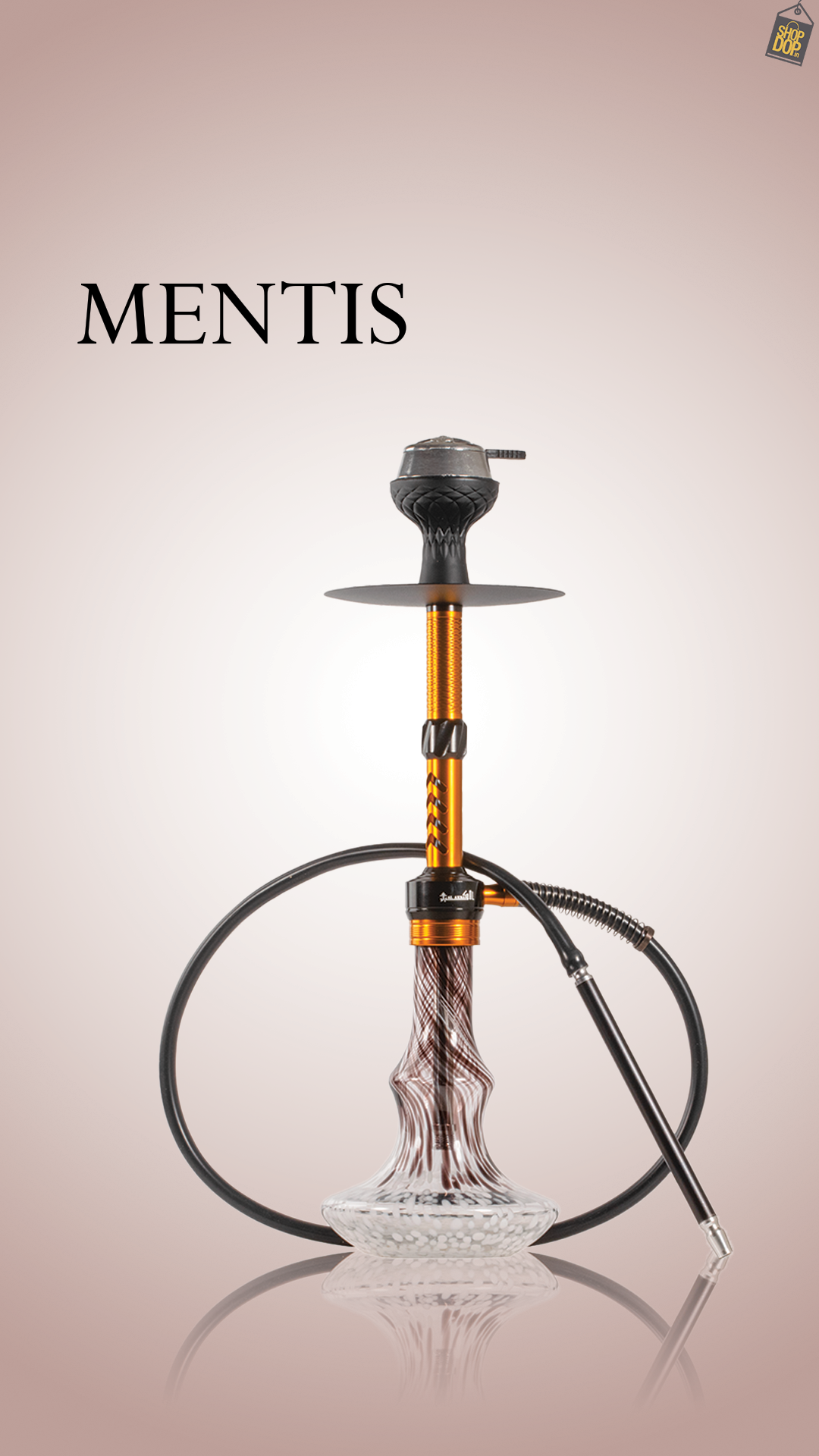 Mentis Hookah - Gold