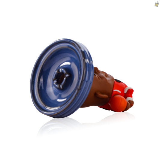 Jordan Ceramic Hookah Bowl - Blue