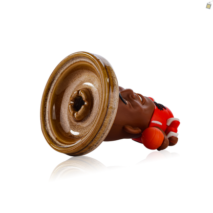 Jordan Ceramic Hookah Bowl - Light Brown