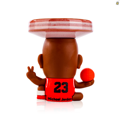 Jordan Ceramic Hookah Bowl - Light Red