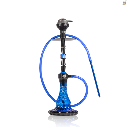 Misti Buzz Hookah with Bag - Blue