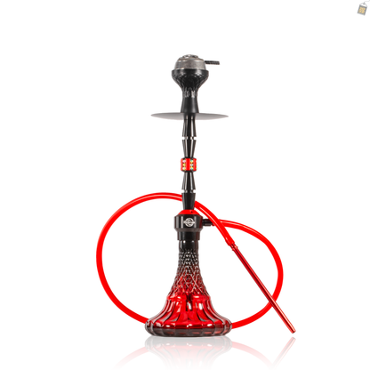 Misti Buzz Hookah with Bag - Red