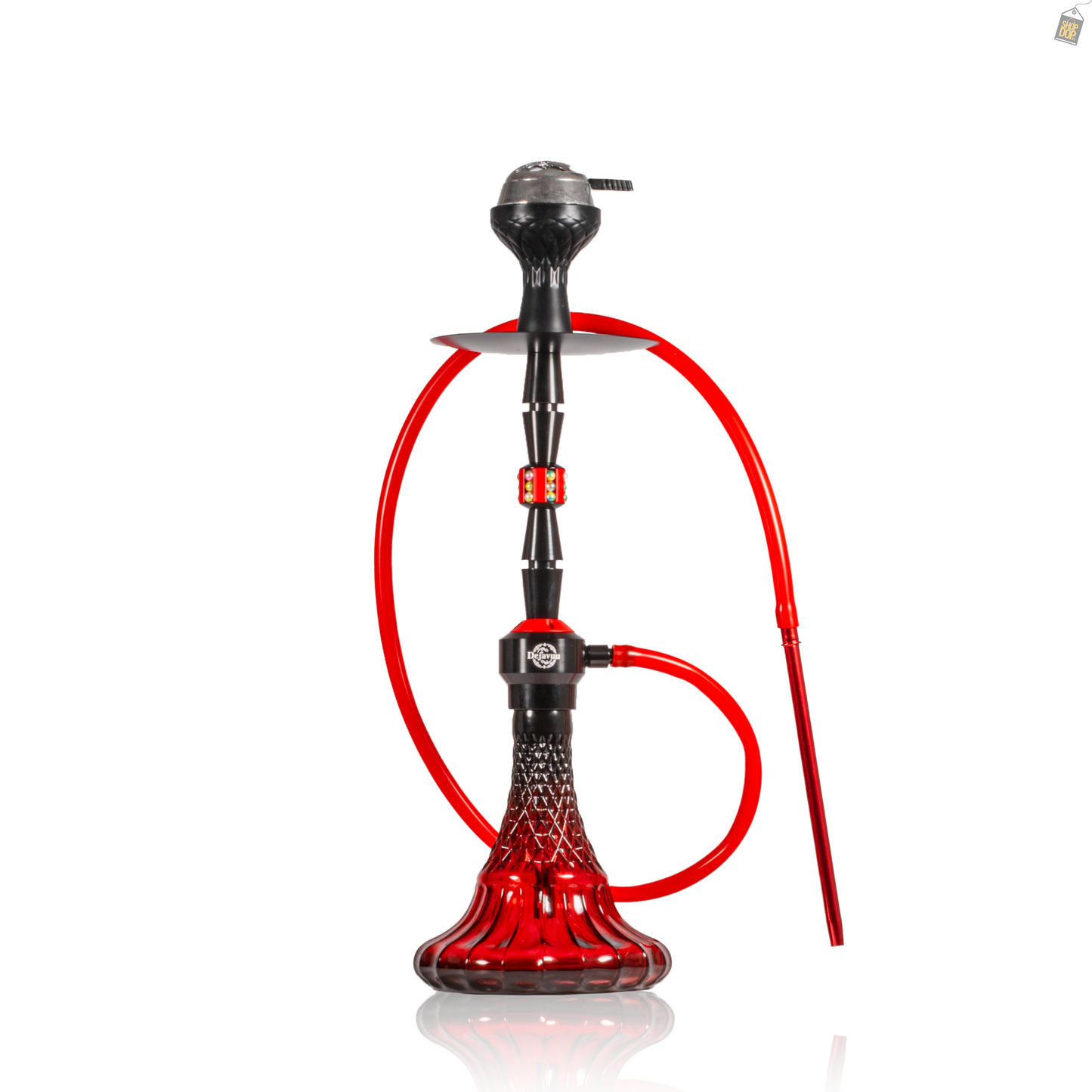 Misti Buzz Hookah with Bag - Red