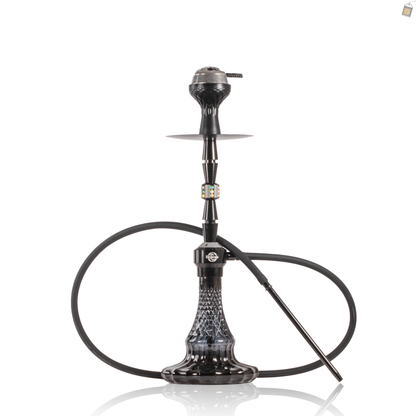 Misti Buzz Hookah with Bag - Silver