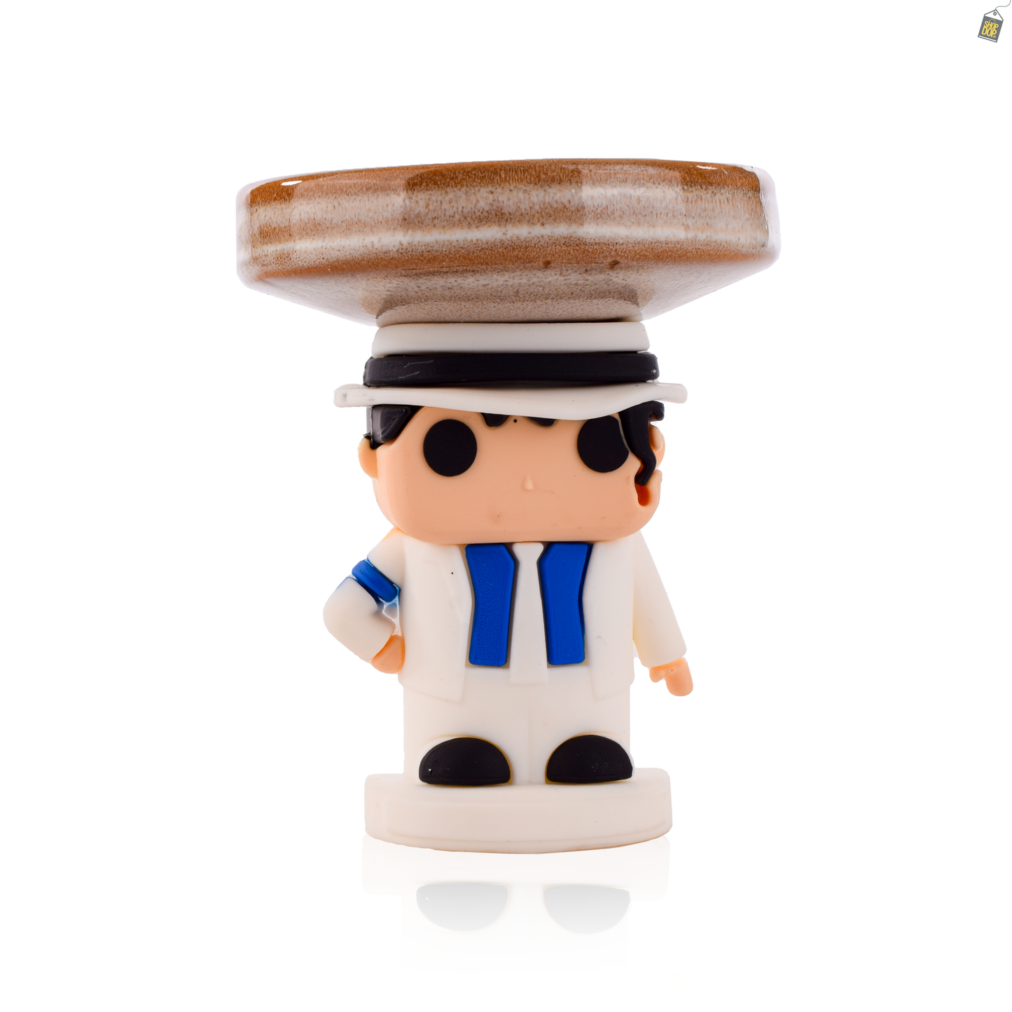 Muzan Ceramic Hookah Bowl - Brown