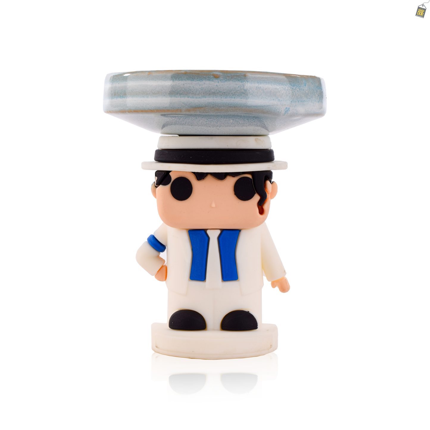 Muzan Ceramic Hookah Bowl - Sky Blue