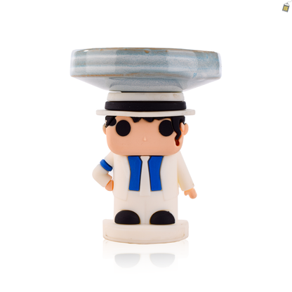 Muzan Ceramic Hookah Bowl - Sky Blue