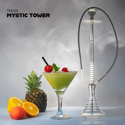 Mystic Tower X Function Hookah - Silver