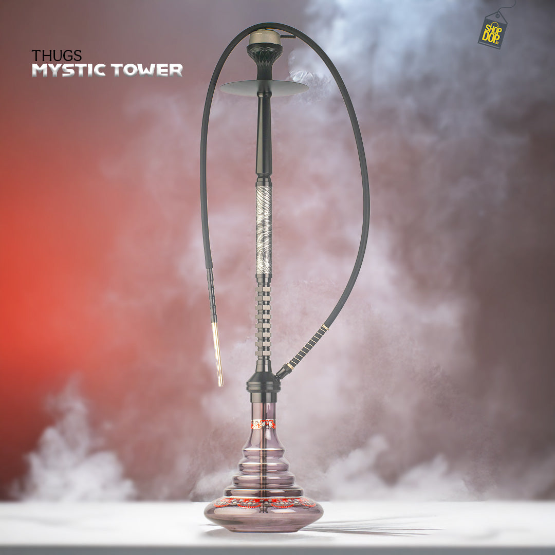 Mystic Tower X Function Hookah - Black