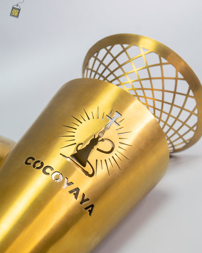 COCOYAYA Nova Hookah - Golden Edition (Unbreakable)