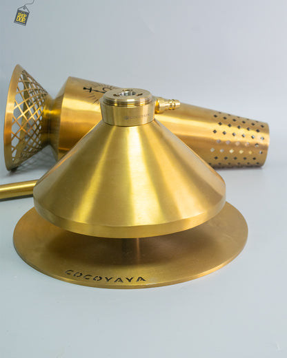 COCOYAYA Nova Hookah - Golden Edition (Unbreakable)