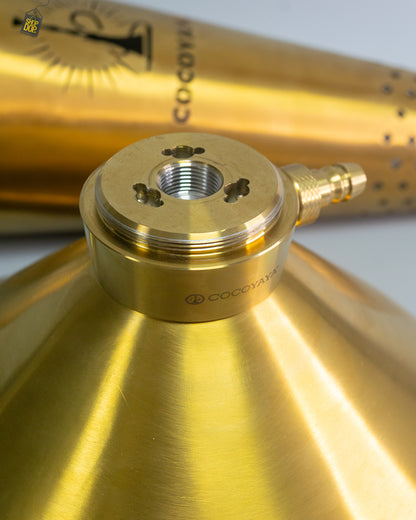 COCOYAYA Nova Hookah - Golden Edition (Unbreakable)