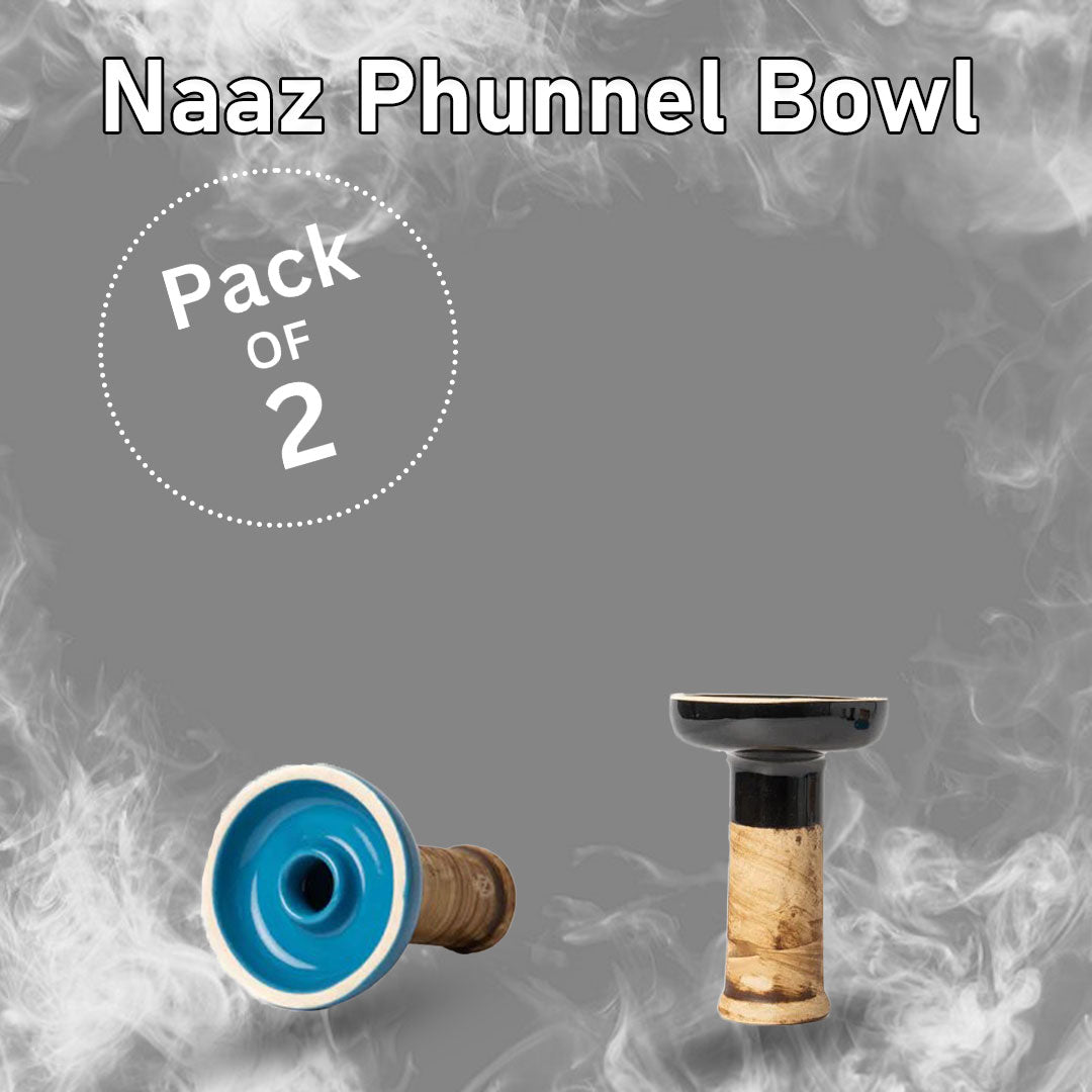 Naaz Phunnel Bowl Chillum (Pack of 2)