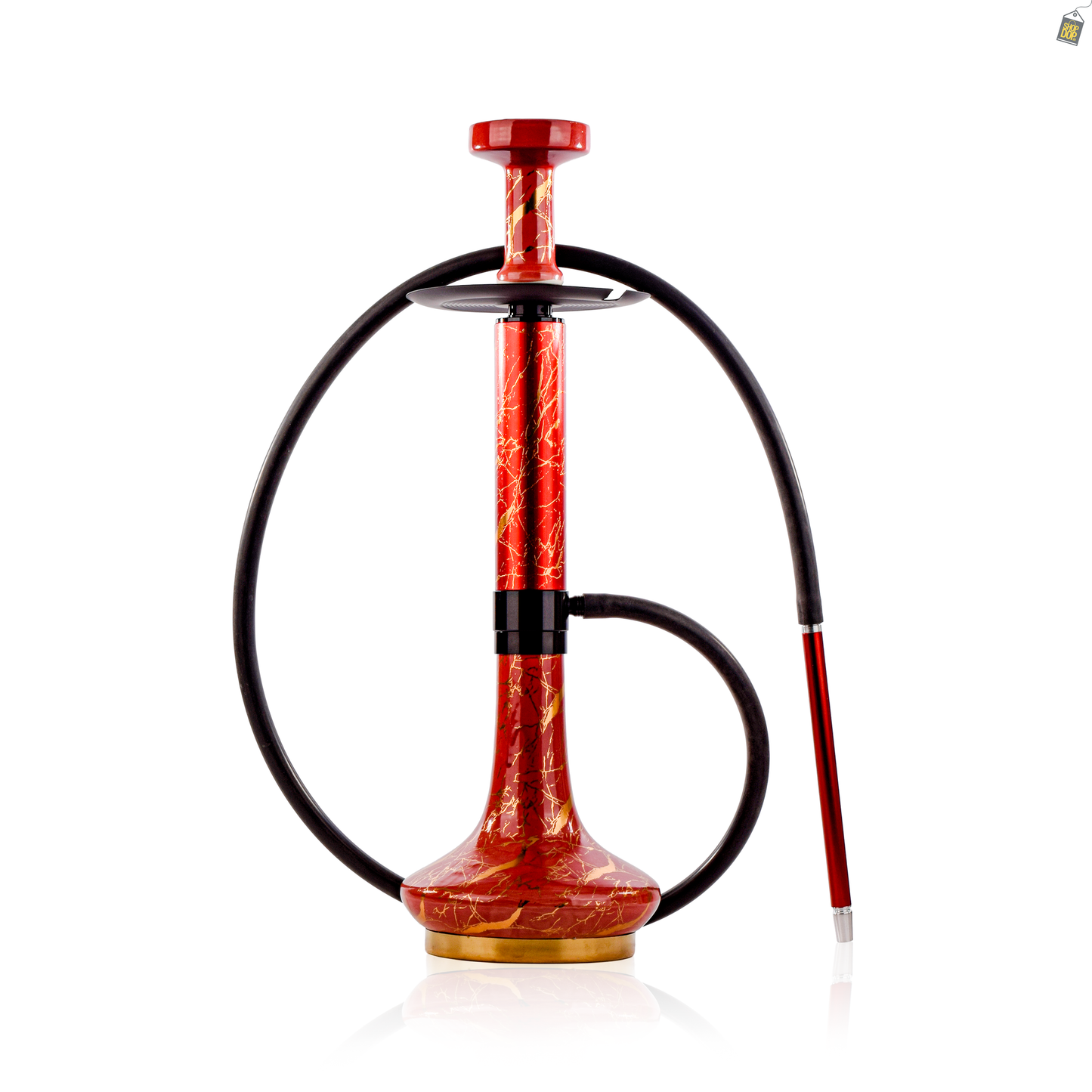 Neptune Hookah - Red