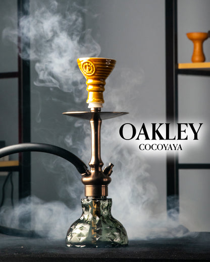 COCOYAYA Oakley Hookah (Conquer Series) - Bronze Stem (Grey Base)