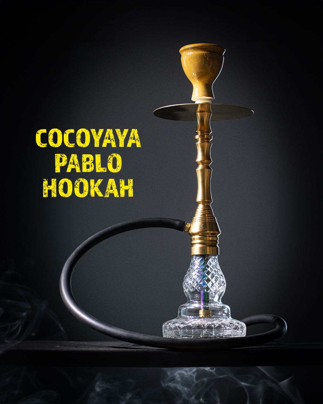 COCOYAYA Pablo X Hookah - Jade Series (Transparent Base)