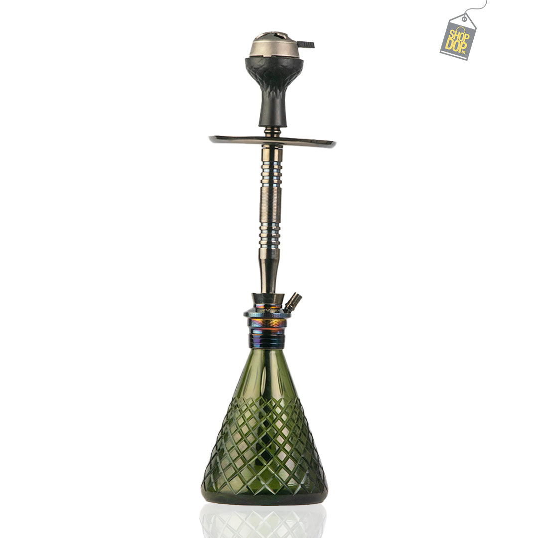 Pablo Hookah with Bag - Black Stem / Black Base