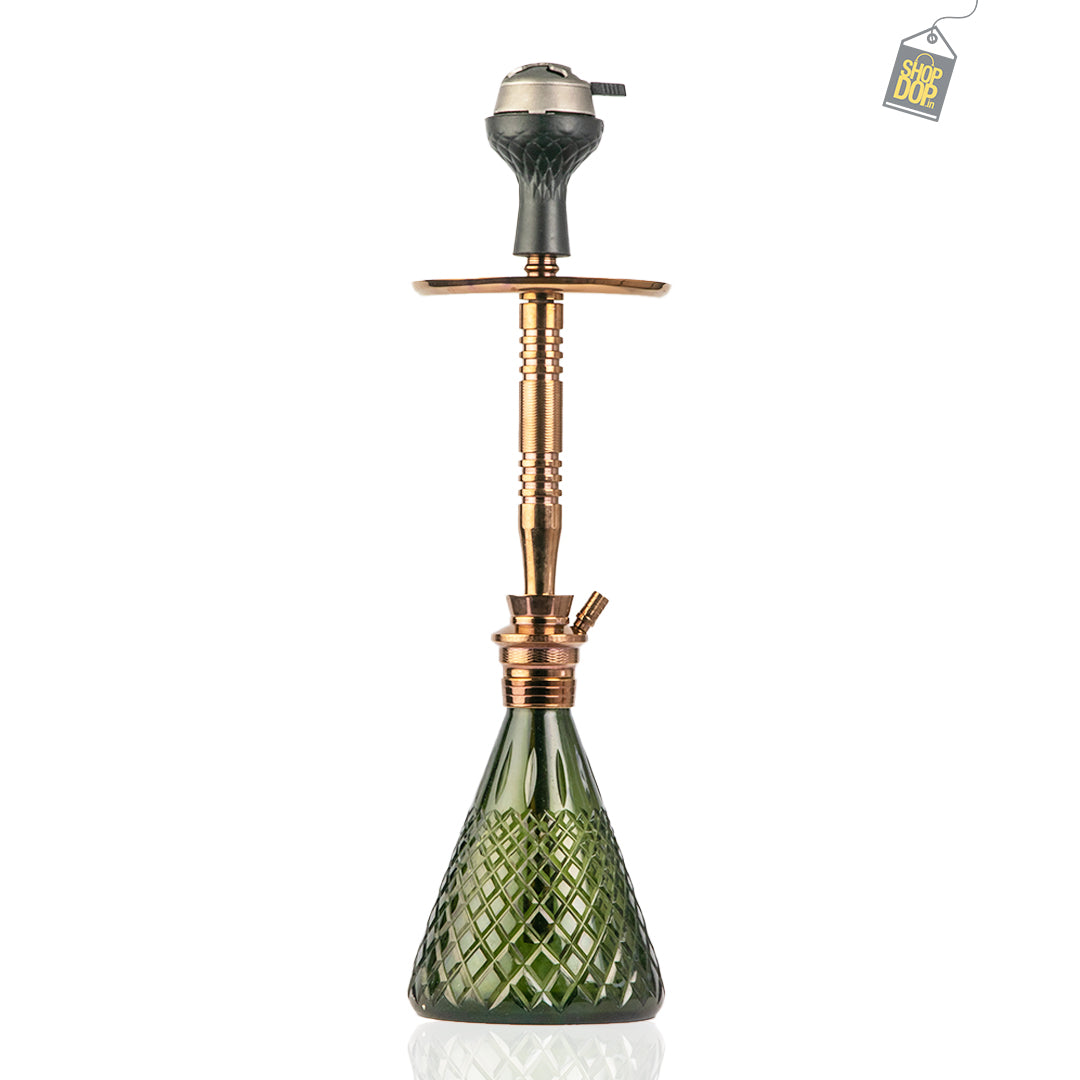 Pablo Hookah with Bag - Bronze Stem / Black Base