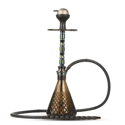 Pablo Hookah with Bag - Brown Base / Black Stem