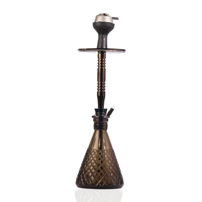 Pablo Hookah with Bag - Grey Base / Black Stem