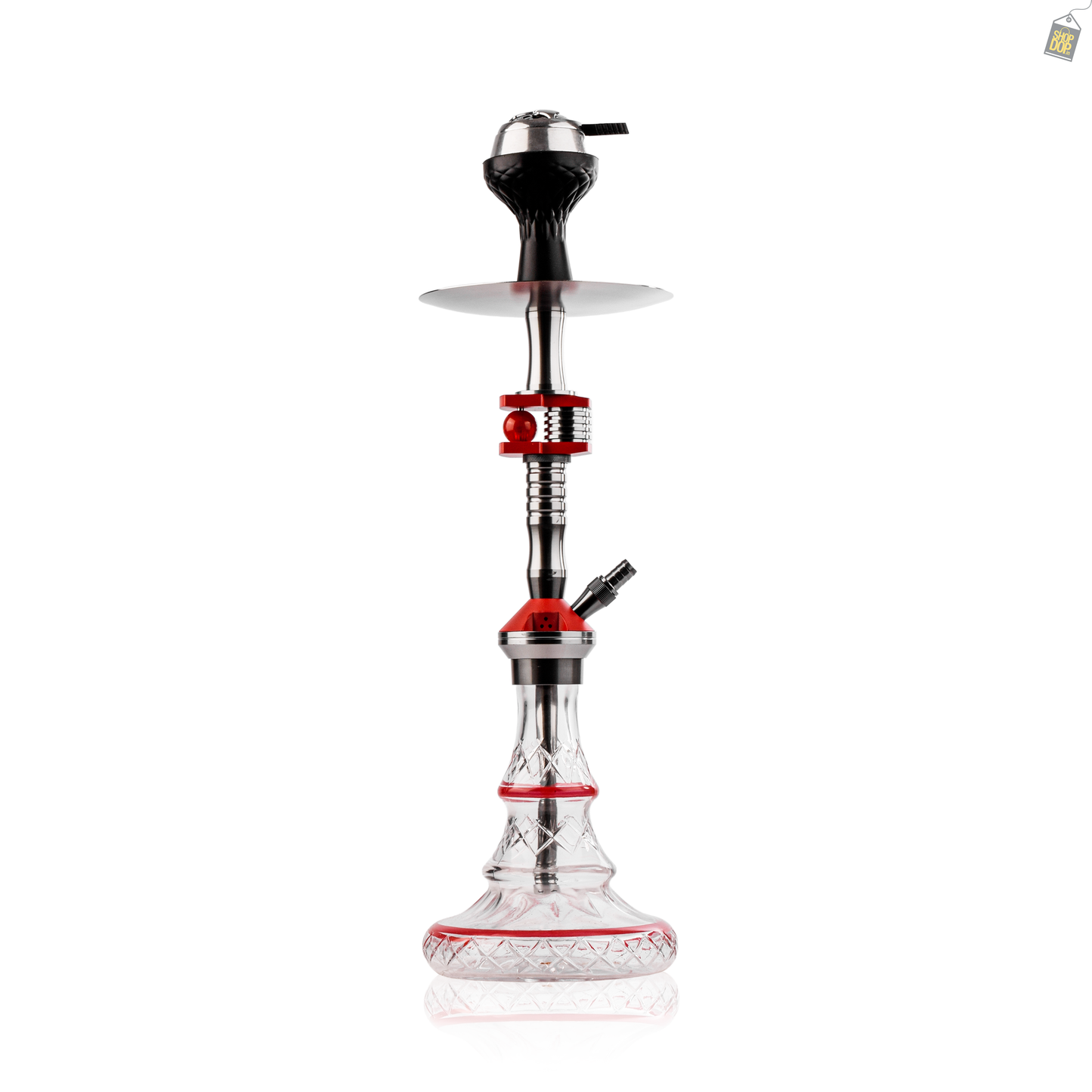 Pearl Hookah - Red