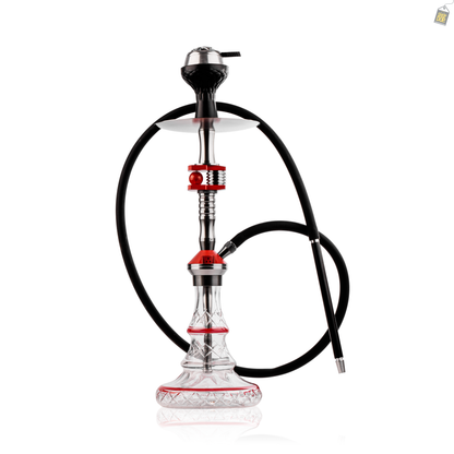 Pearl Hookah - Red