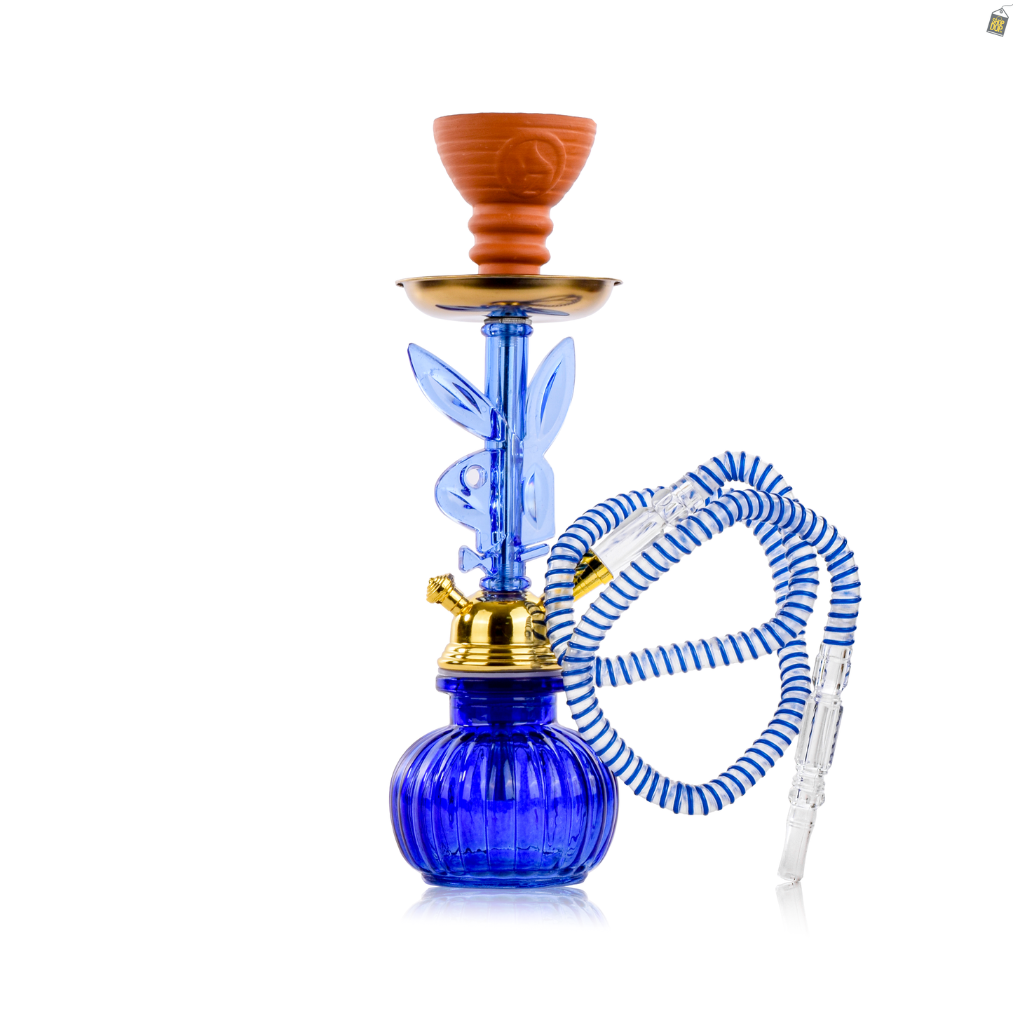 Playboy Pumpkin Hookah - Blue