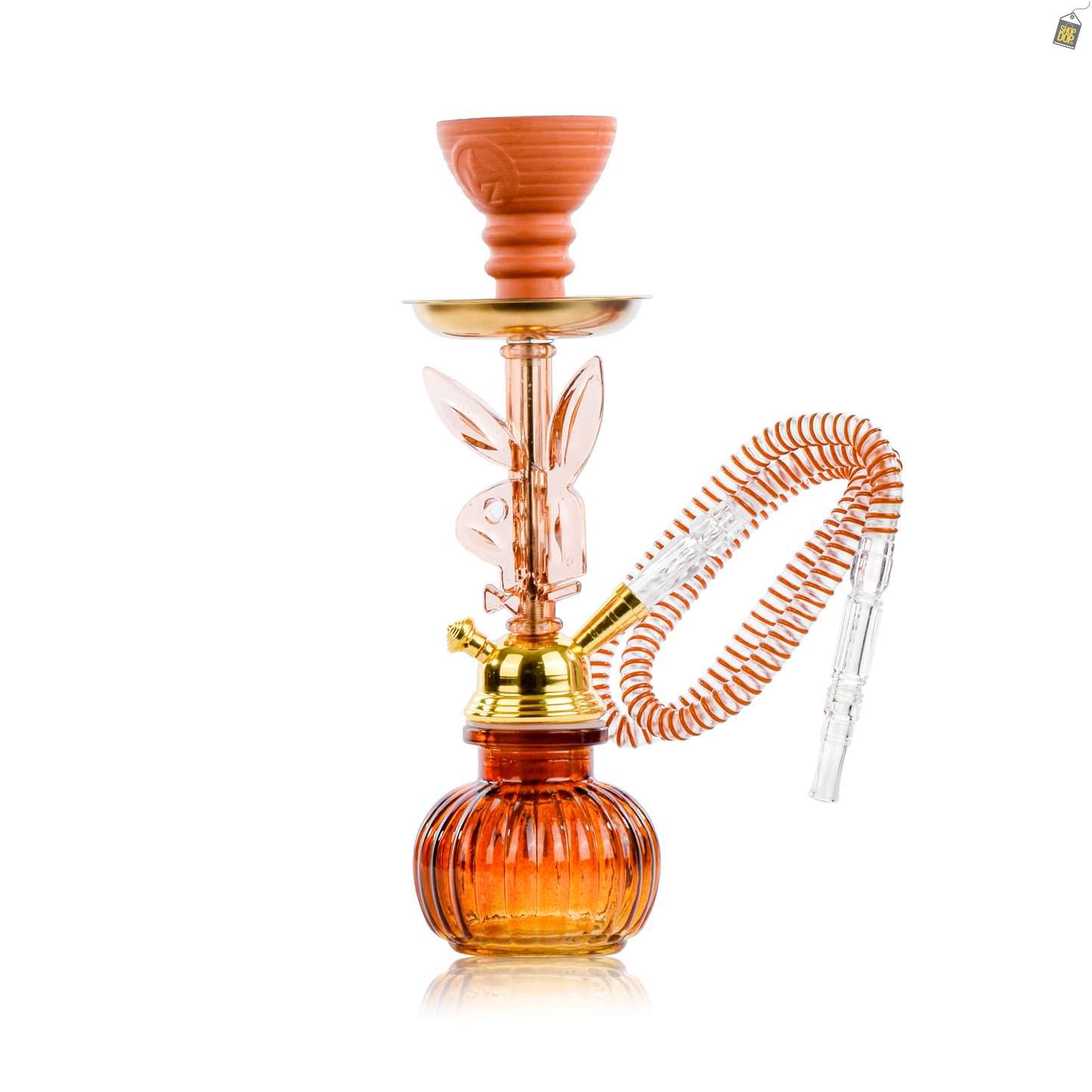 Playboy Pumpkin Hookah - Brown