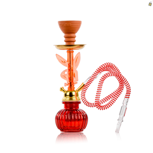 Playboy Pumpkin Hookah - Red
