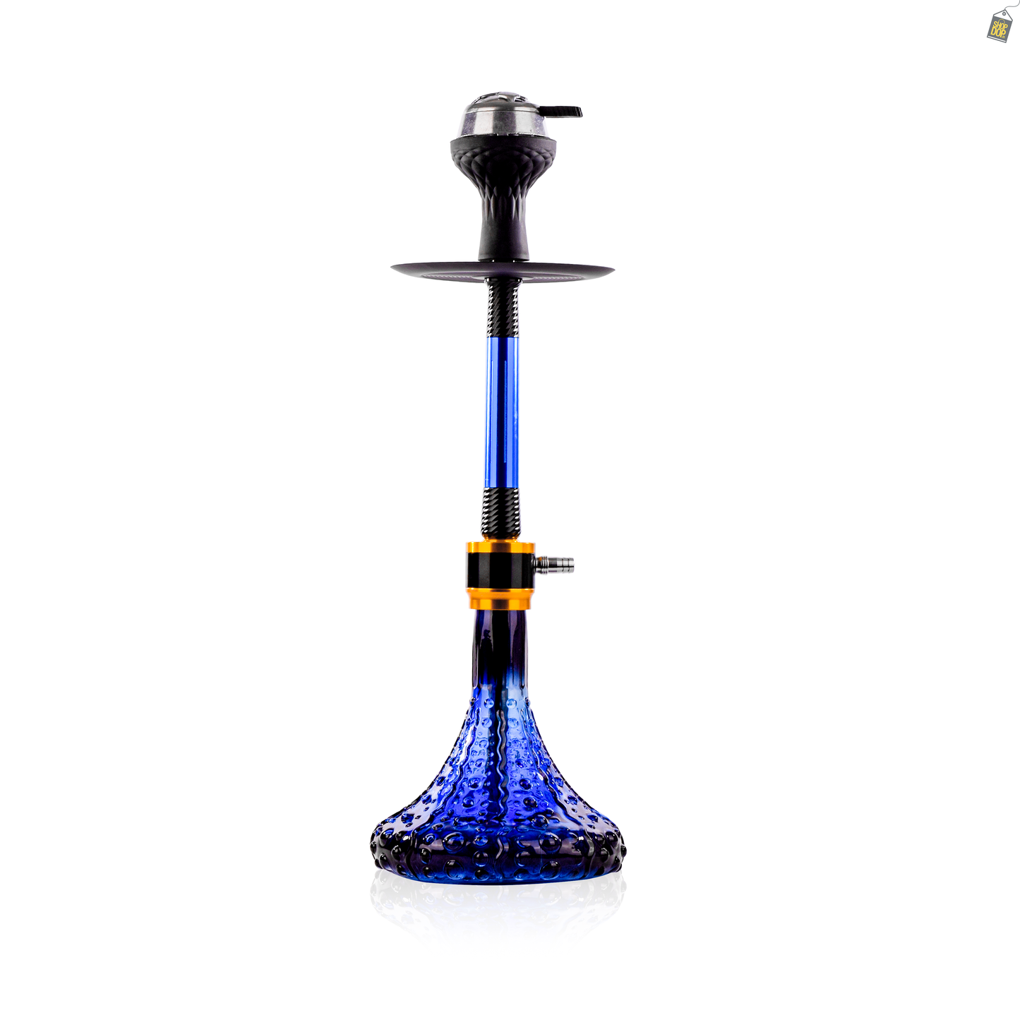 Polygon Hookah - Blue