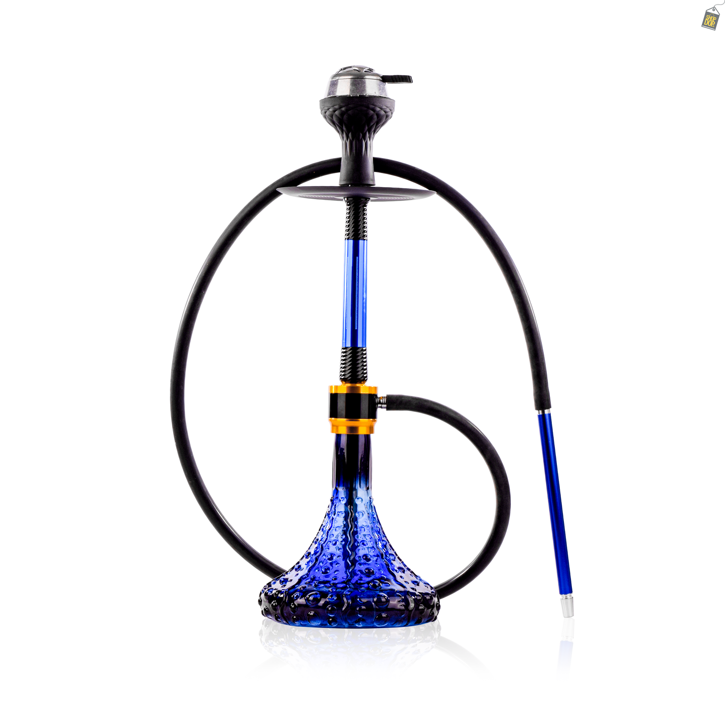 Polygon Hookah - Blue