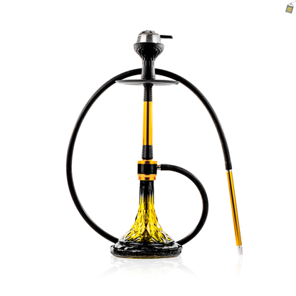 Polygon Hookah - Gold