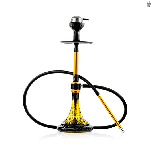 Polygon Hookah - Gold