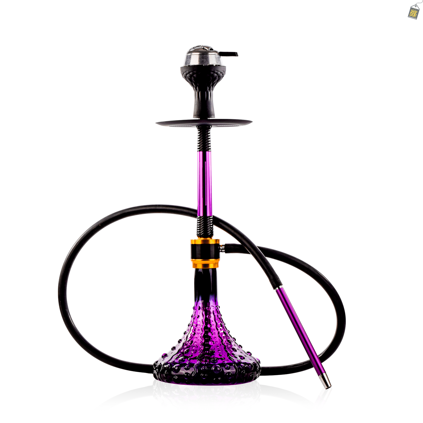 Polygon Hookah - Purple