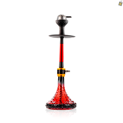 Polygon Hookah - Red
